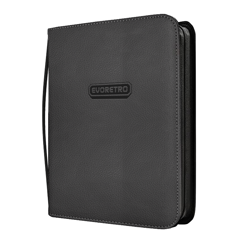 EvoRetro Shield+ Toploader Binder Black