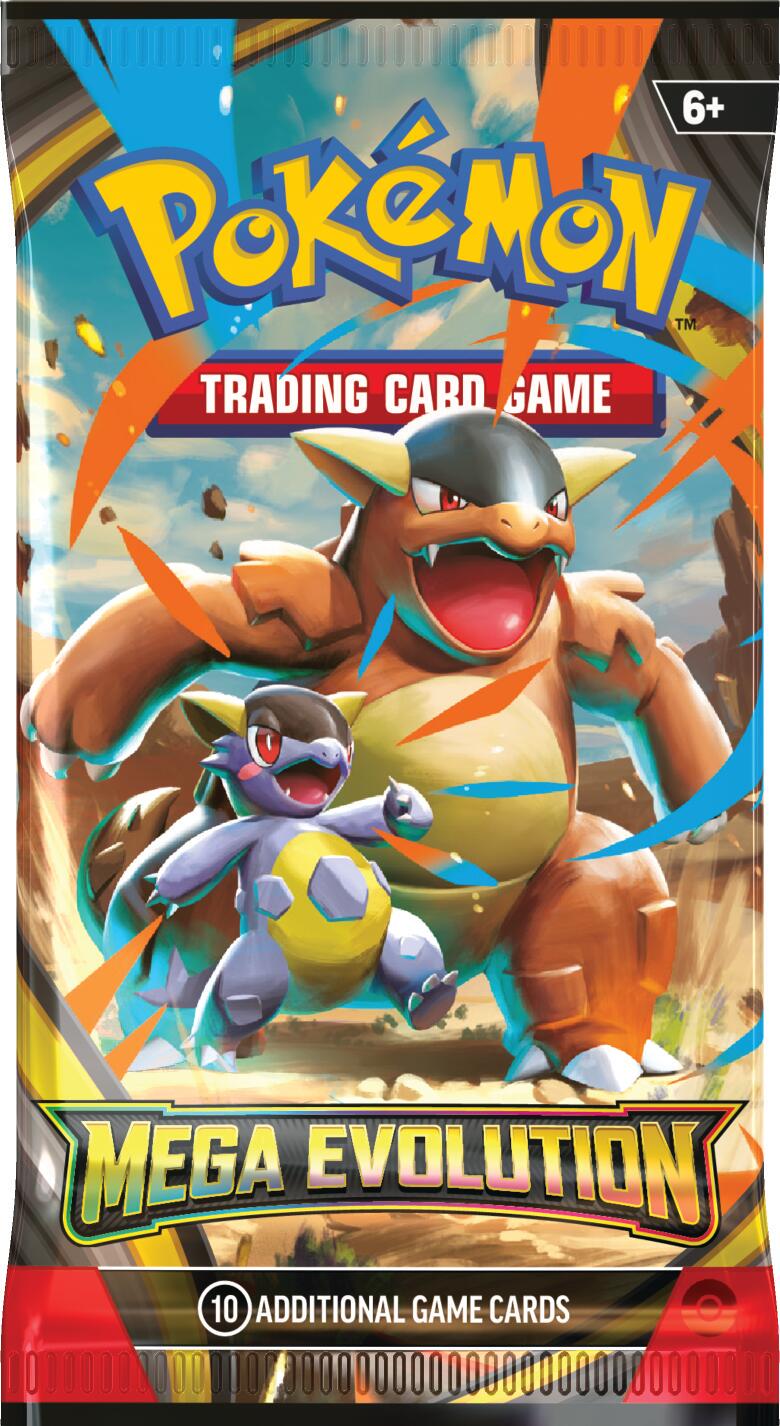 Pokemon TCG - Mega Evolution Booster Pack (Random Artwork)  Sports la  Tornade