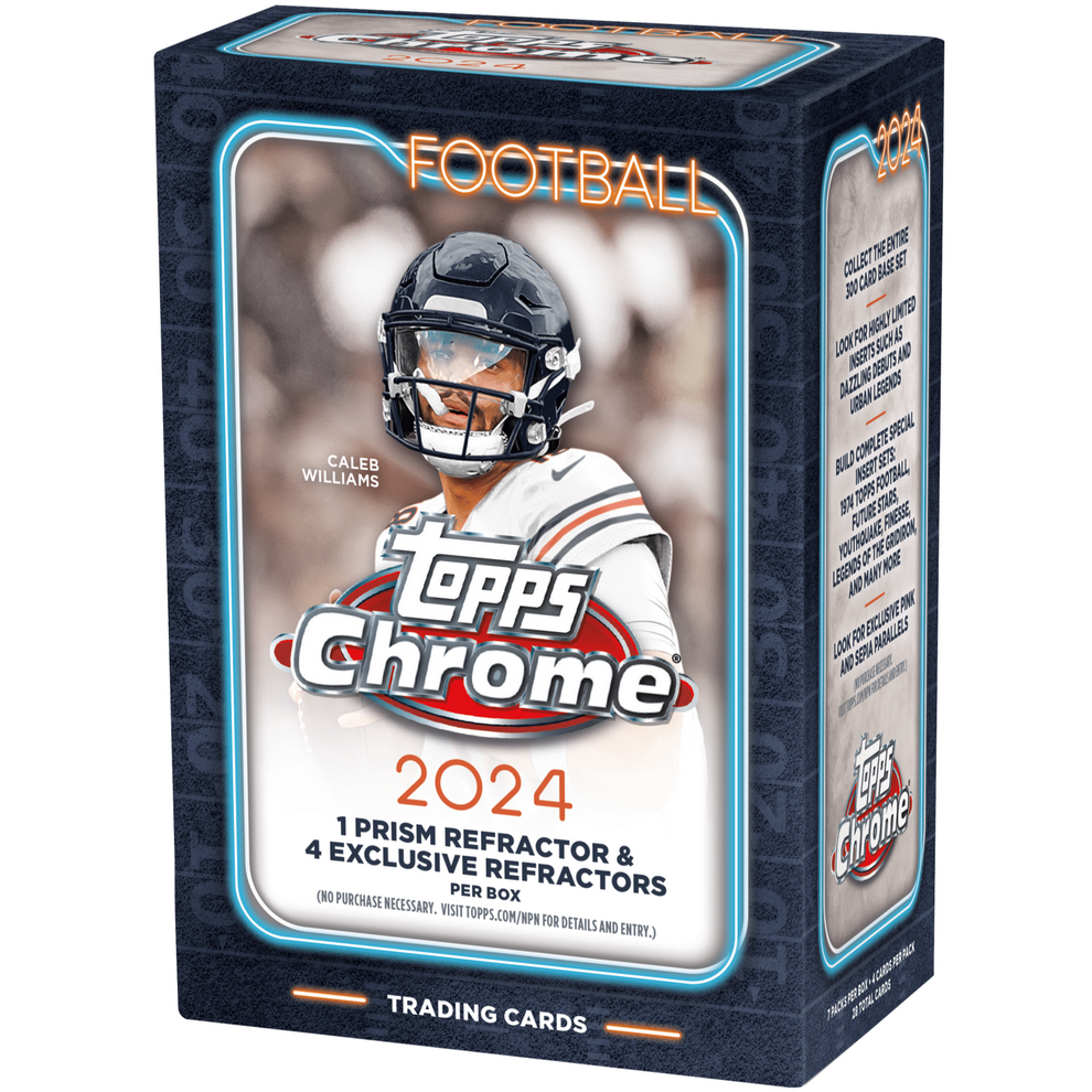 2024 Topps Chrome Football Blaster Value Box