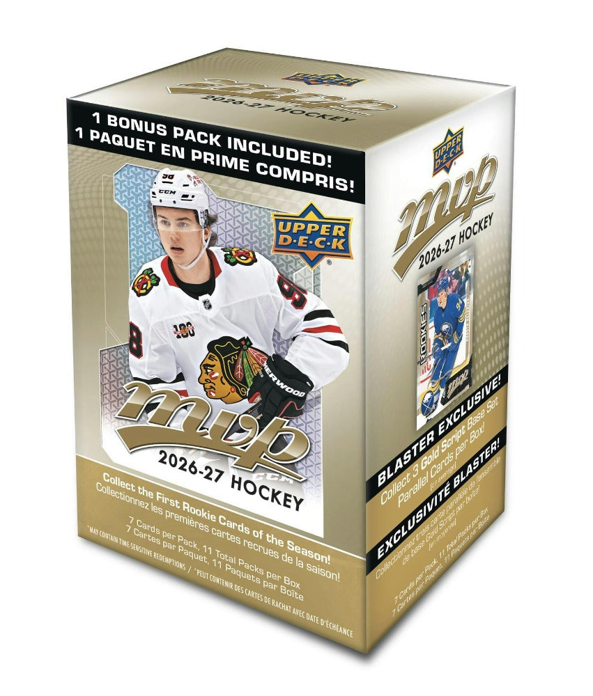 2026-27 Upper Deck MVP Blaster Box