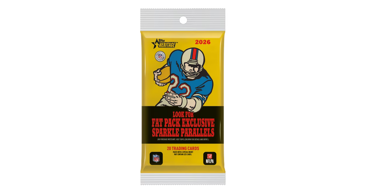 2026 Topps Heritage Football Fat Pack