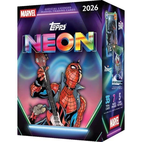 2026 Topps Marvel Neon Value Box Blaster