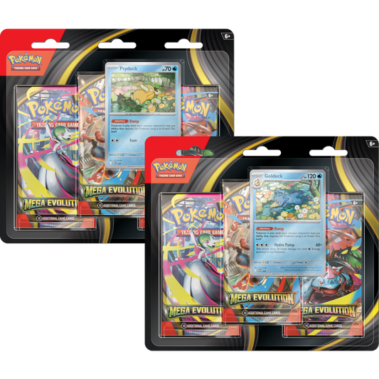 Pokemon TCG - Mega Evolution 3-Pack Blister (Random Promo)