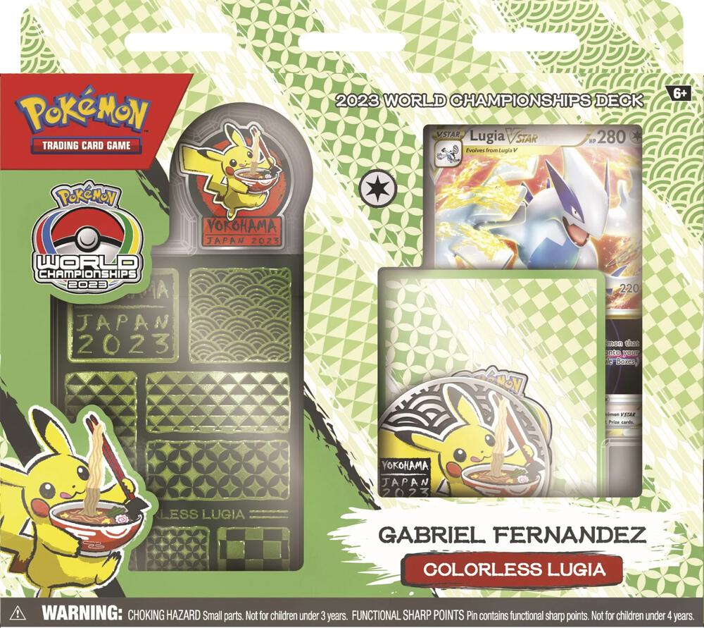 2023 Pokemon TCG - World Championship Deck: Gabriel Fernandez (Colorless Lugia) - World Championship Decks