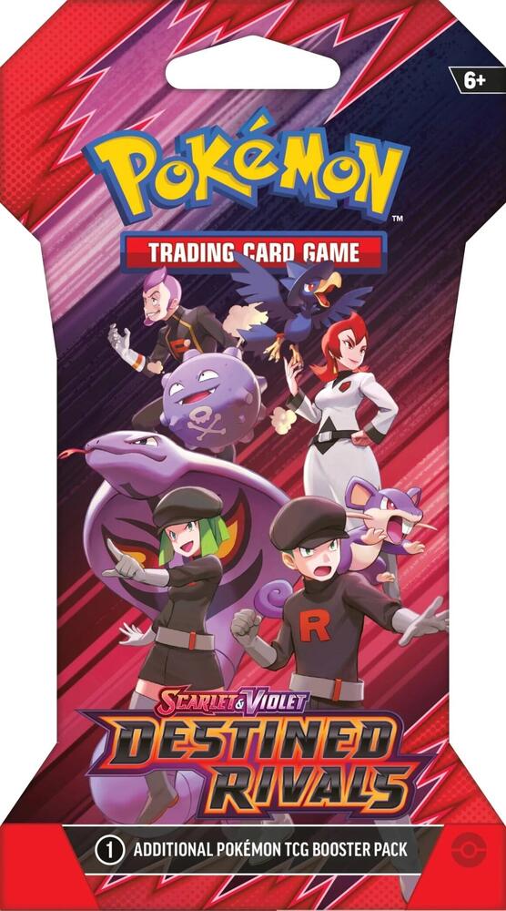Pokemon Scarlet & Violet Destined Rivals Sleeved Booster