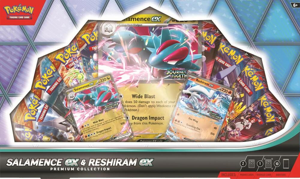 Pokemon TCG - Salamence EX & Reshiram EX Premium Collection