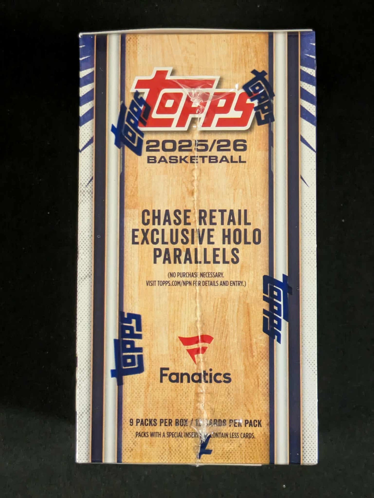 2025-26 Topps Basketball Fanatics Exclusive 9-Pack Value Box