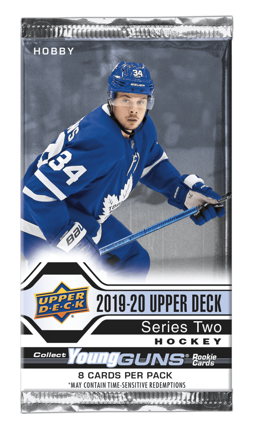 2019-20 Upper Deck Series 2 Hockey Hobby Pack