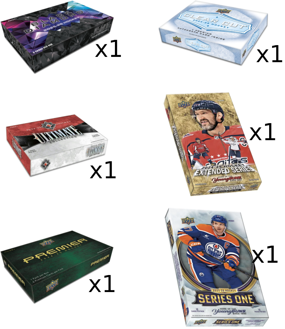 Break #1020 – Live Card Break: 2025-26 Black Diamond, 2024-25 Ultimate, Premier & More