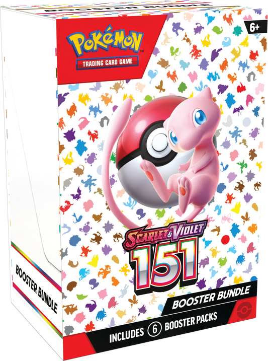 Pokemon TCG 151 6-Pack Booster Bundle