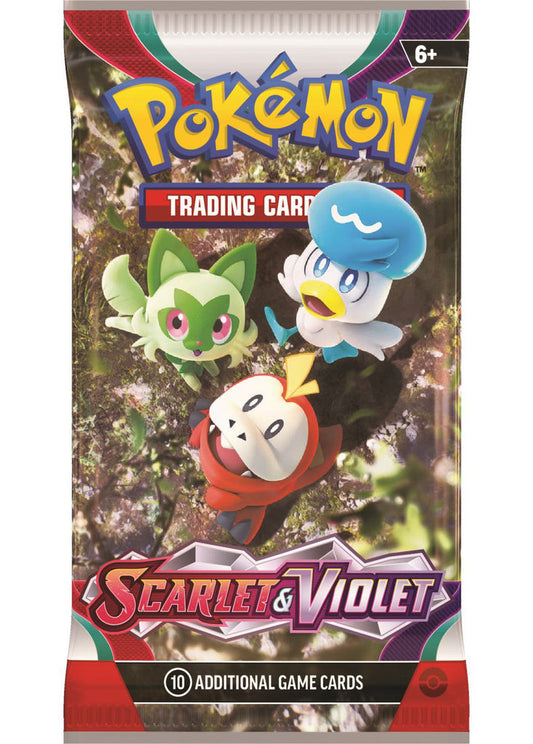 Pokemon TCG: Scarlet & Violet Booster Pack (Random Artwork)