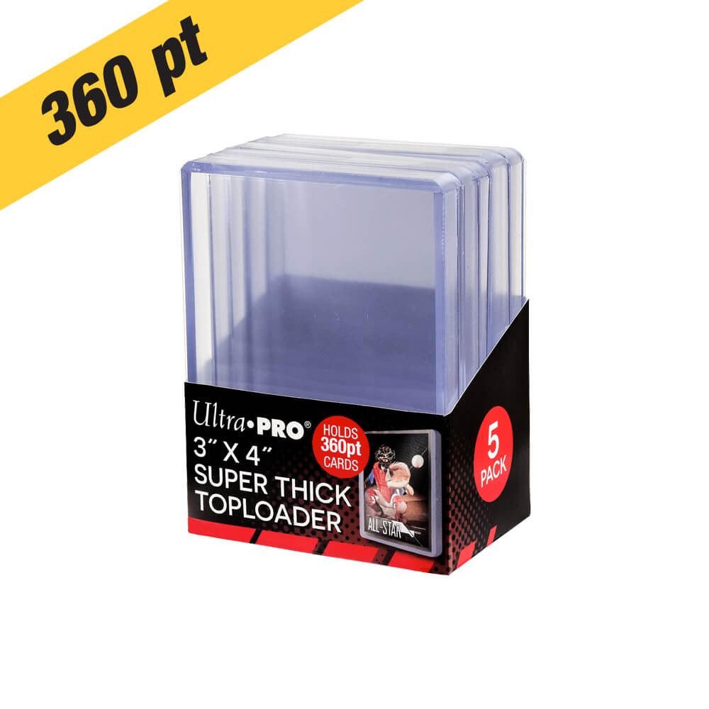 Ultra-Pro 360 pt. Toploader (5-pack)