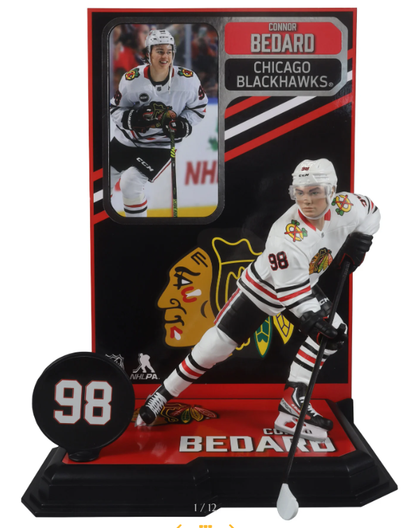 Figurine n° 15 de la série Legacy de la LNH de McFarlane's SportsPicks des Blackhawks de Chicago