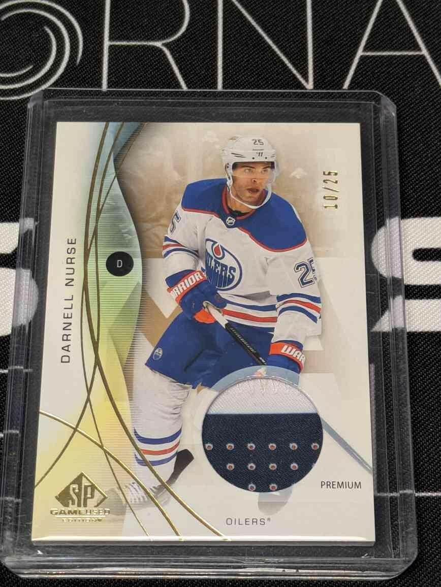 2024-25 SP Game Used Darnell Nurse Gold Premium Memorabilia /25 #6