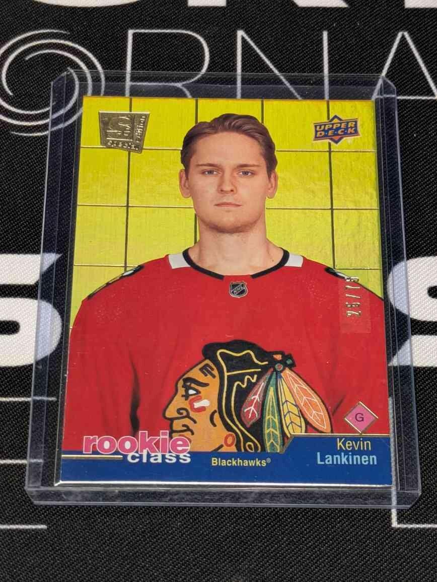 Kevin Lankinen 2020-21 Upper Deck Extended Rookie Class SE Gold /75 #RC-26