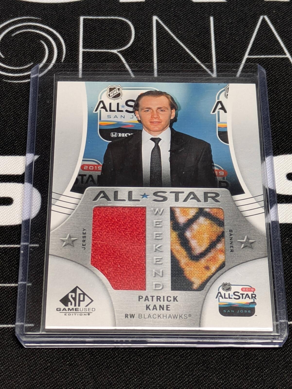 2019-20 SP Game Used All Star Weekend Banner Jersey Patch Patrick Kane