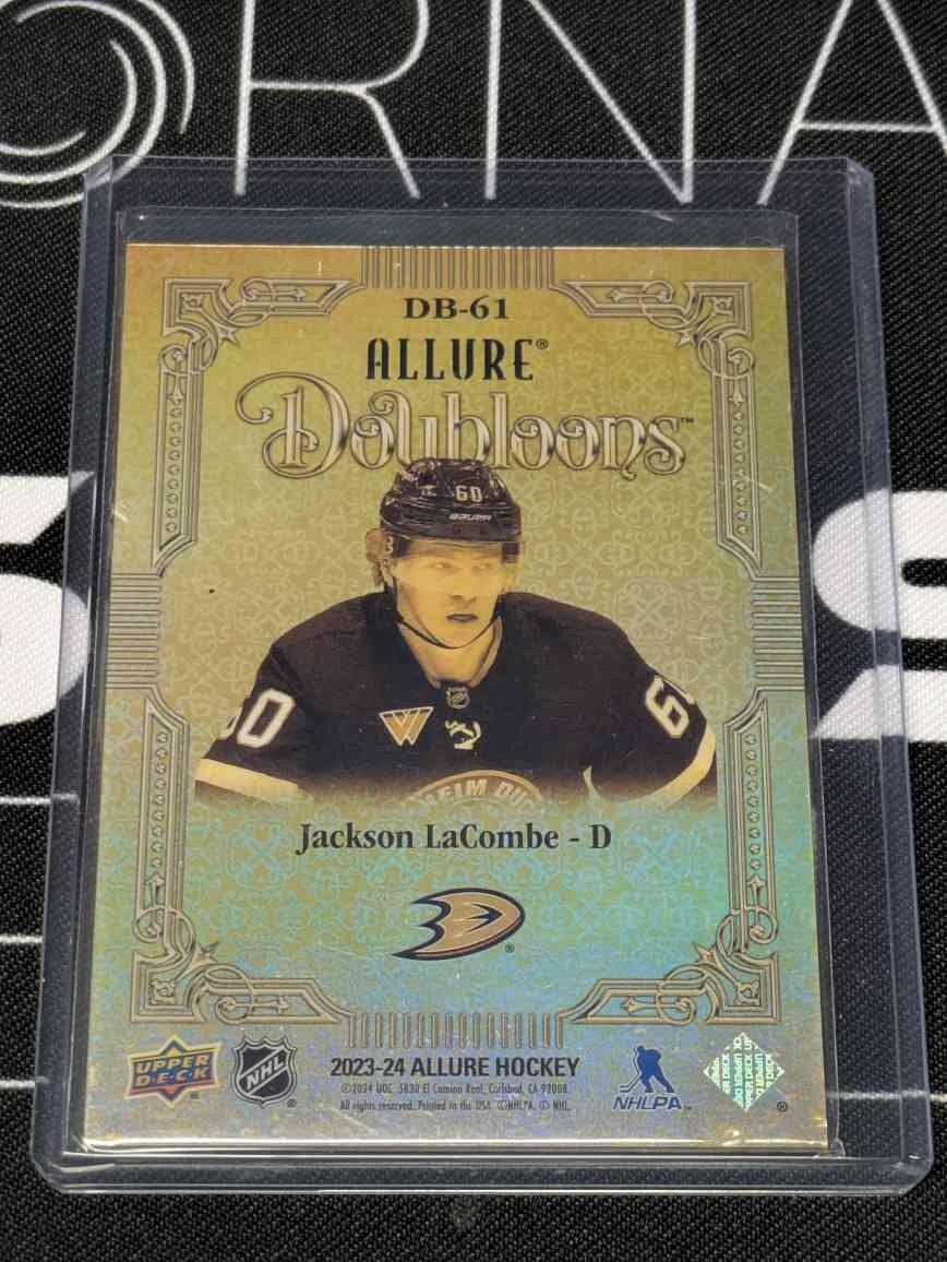 2023-24 Jackson Lacombe Upper Deck Allure Doubloons Rookie RC #DB-61 SSP