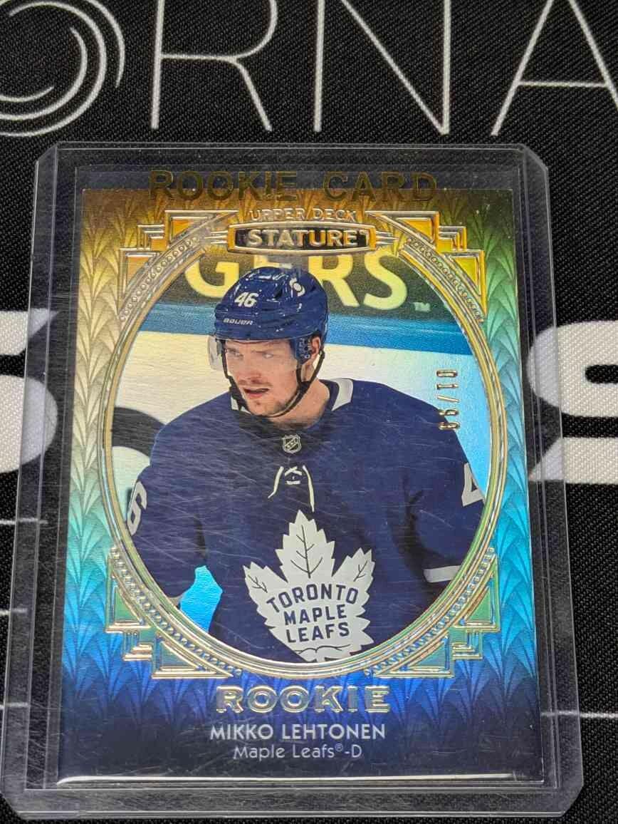 MIKKO LEHTONEN - 2020-21 Upper Deck Stature Rookie Portait Variation /99 #134