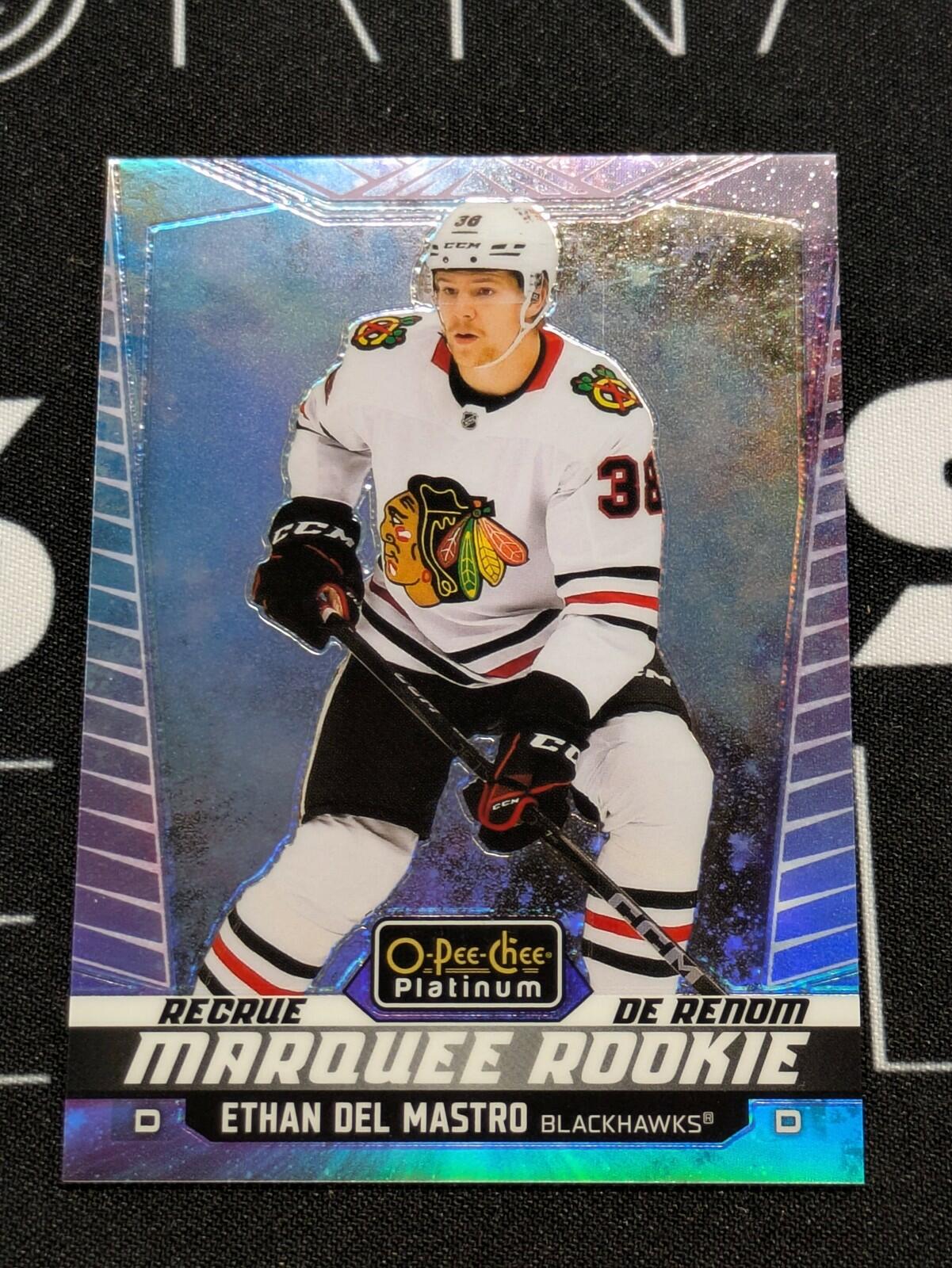 2024-25 O-Pee-Chee Platinum Ethan Del Mastro #224 Rookie Cosmic /65
