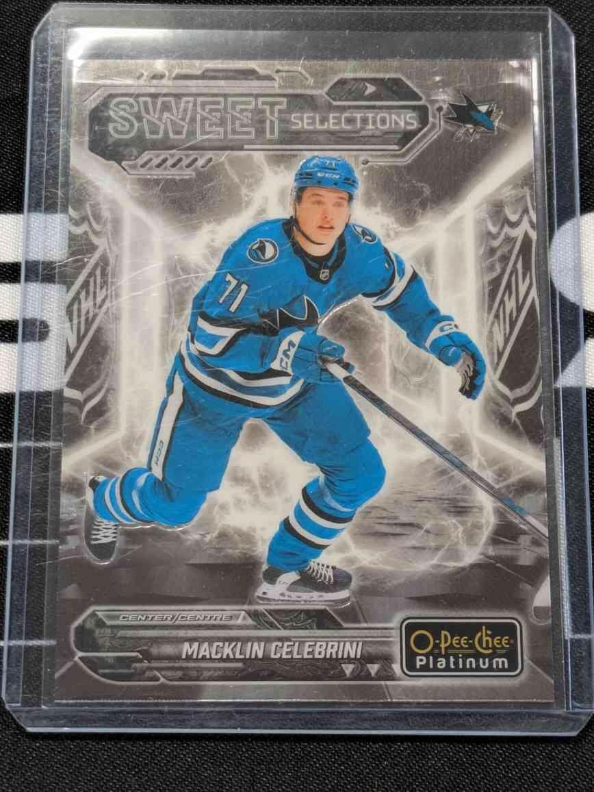 2024-25 O-Pee-Chee Platinum Sweet Selections Macklin Celebrini #S-11 Rookie RC