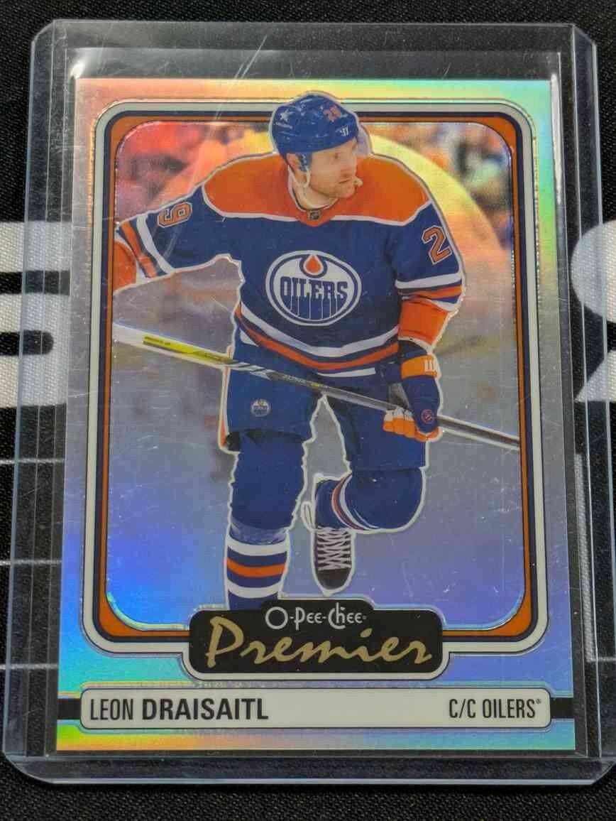 2024-25 OPC O-Pee-Chee Platinum Premier Leon Draisaitl #OP-15 SP