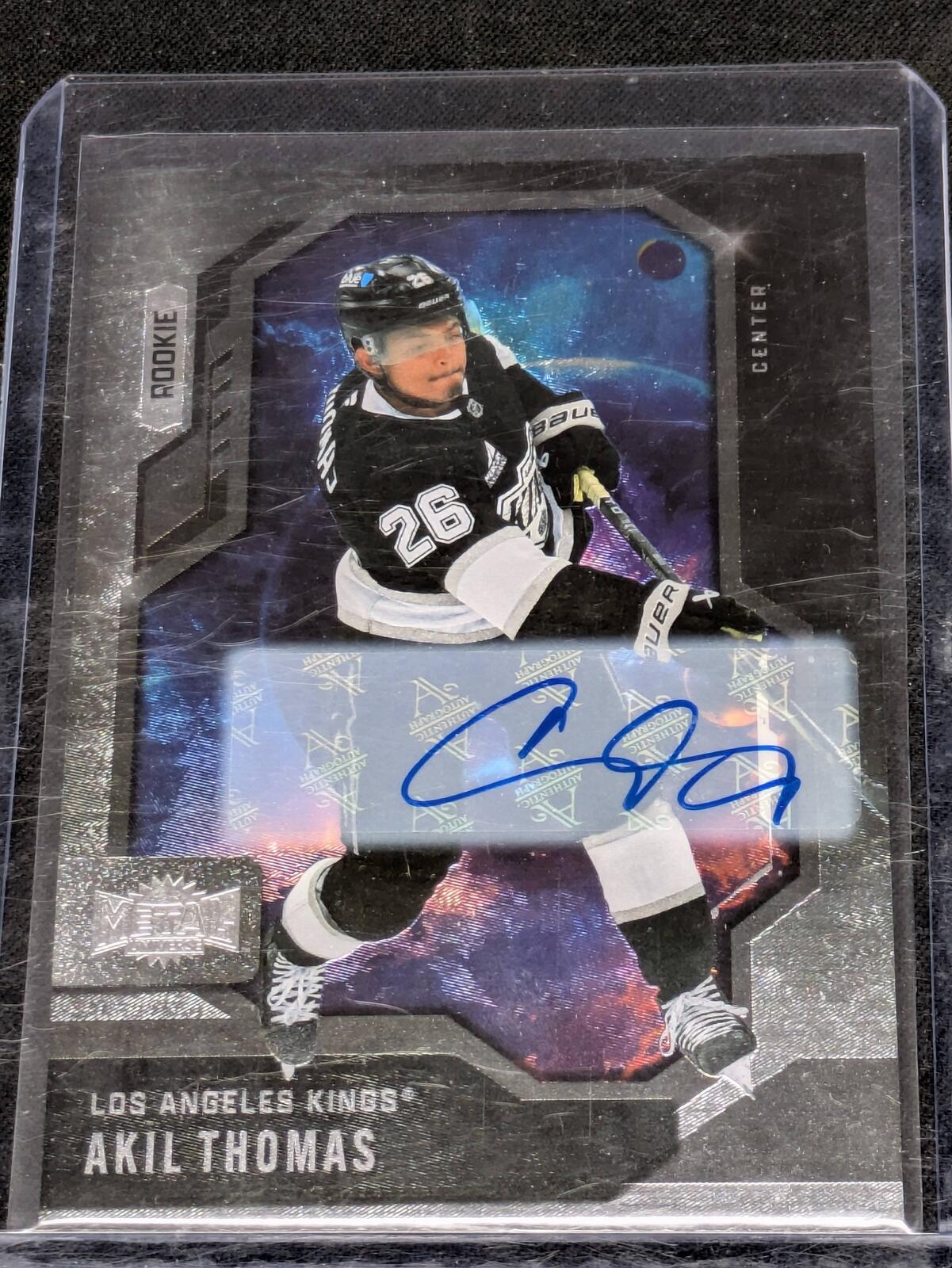 2024-25 Metal Universe Rookie Auto Akil Thomas #113 RC