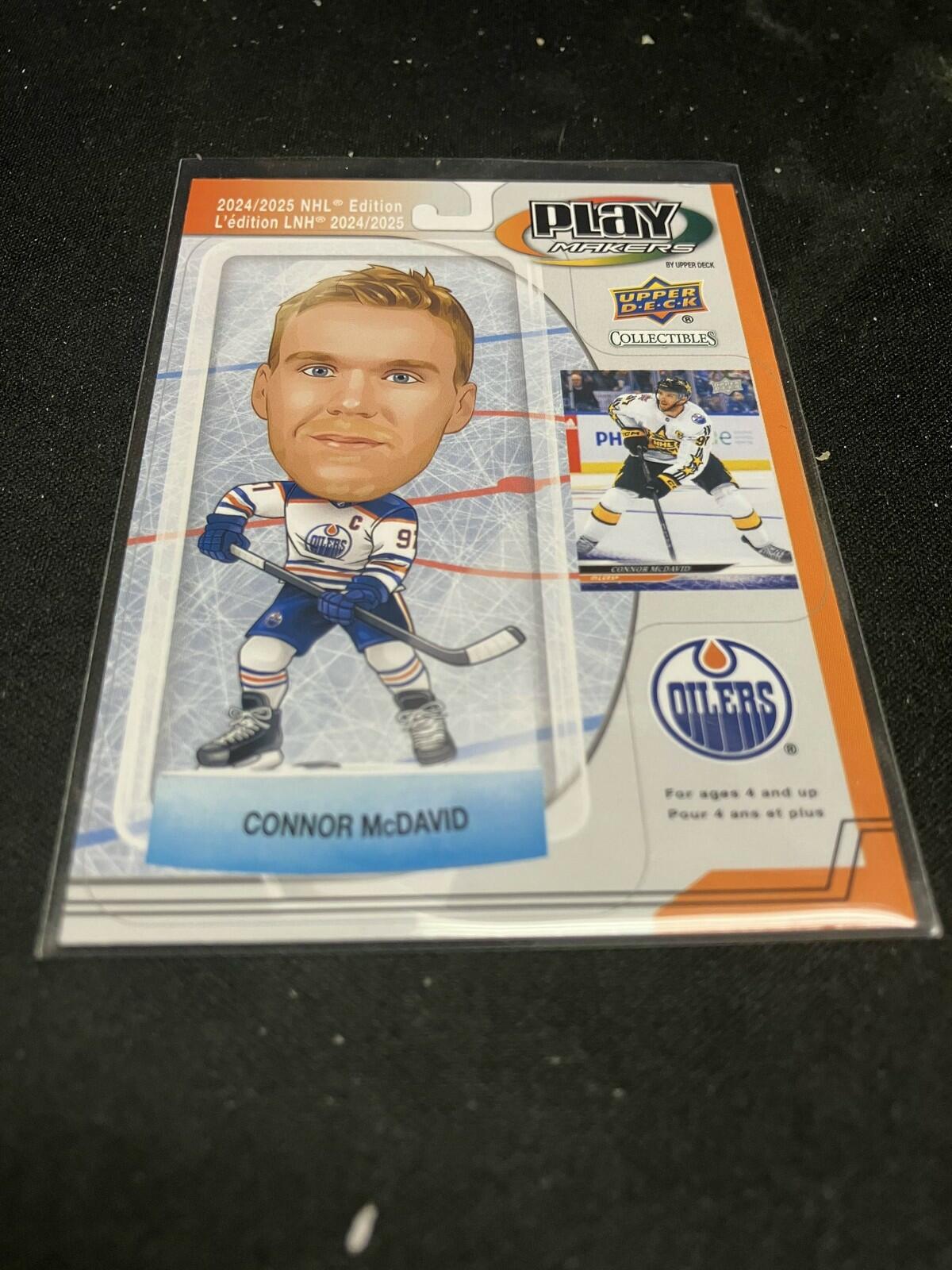 2024-25 Upper Deck Extended Series Play Makers Connor McDavid #pm-7 SP Insert
