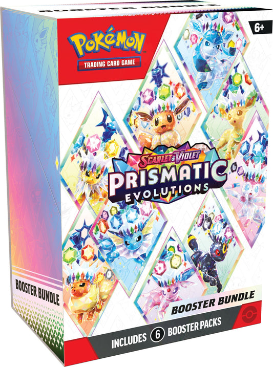 Pokémon TCG - Prismatic Evolutions Booster Bundle