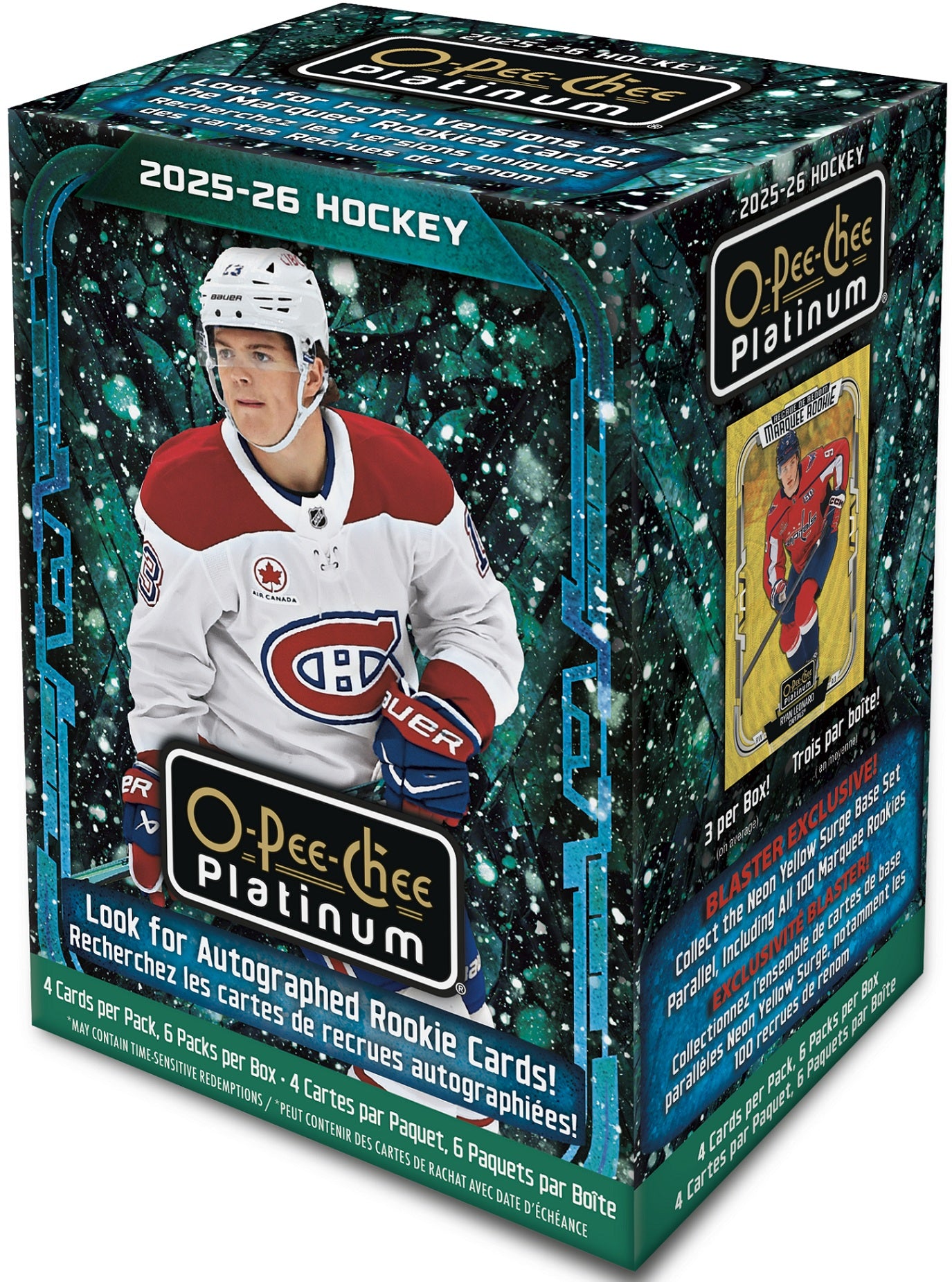 2025-26 Upper Deck O-PEE-CHEE PLATINUM HOCKEY 25/26 BLASTER