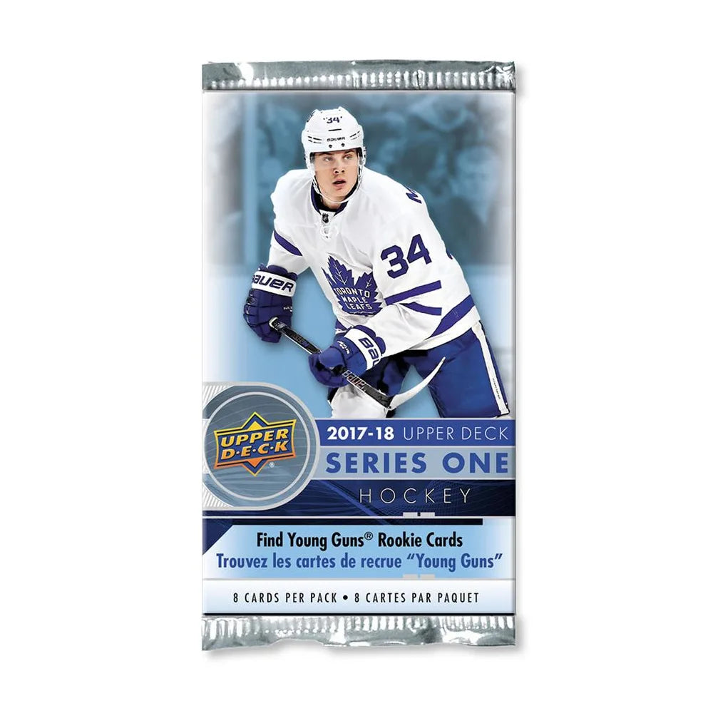 2017-18 Upper Deck Series 1 Hockey Retail Pack