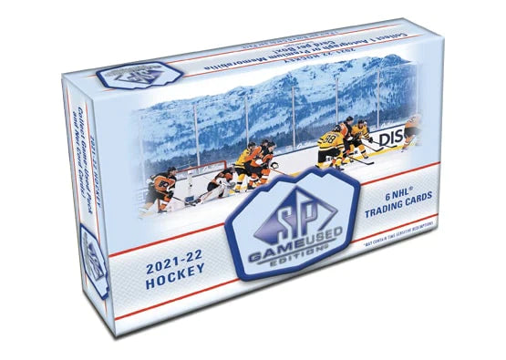 2021-22 Upper Deck SP Game Used Hobby Box - Miraj Trading
