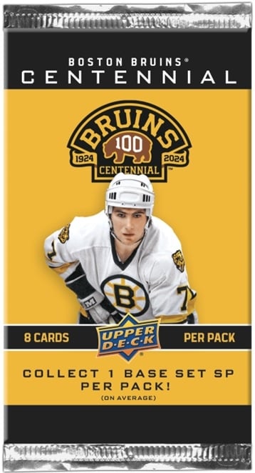 2023-24 Upper Deck Boston Centennial Hockey Hobby Pack