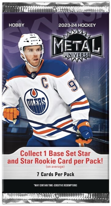 2023-24 Upper Deck Skybox Metal Universe Hockey Hobby Pack