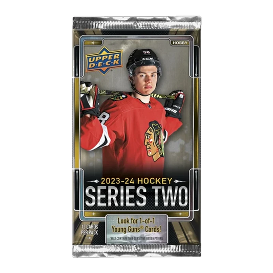 2023-24 Upper Deck Series 2 Hockey Hobby Pack