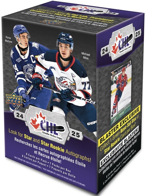 2024-25 Upper Deck CHL Hockey Blaster