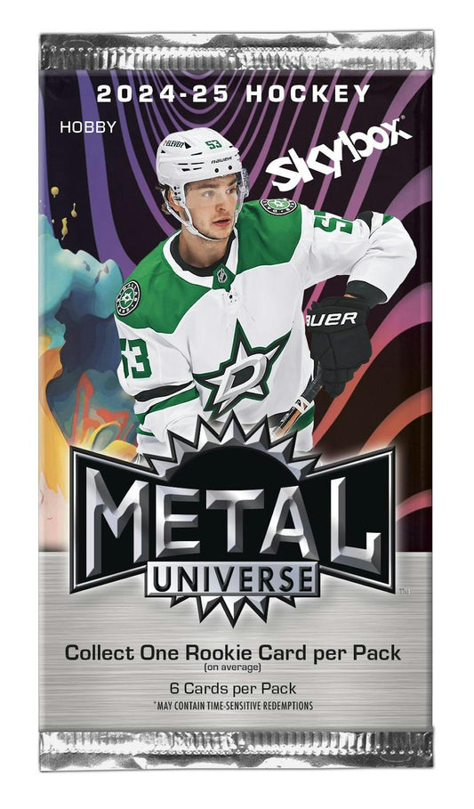 2024-25 Upper Deck Skybox Metal Universe Hockey Hobby Pack