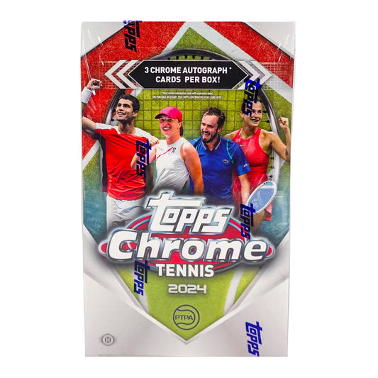 2024 Topps Chrome Tennis Hobby Box