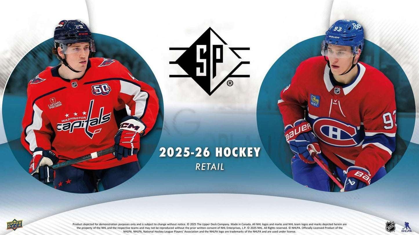 2025-26 Upper Deck SP Hockey Blaster Box