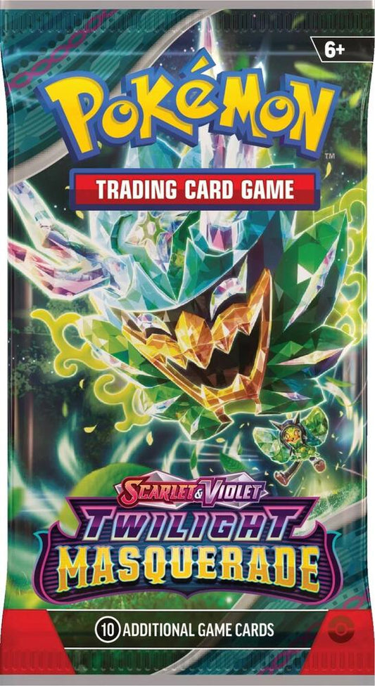 Pokémon TCG: Scarlet & Violet - Twilight Masquerade Single Pack (Random Artwork)