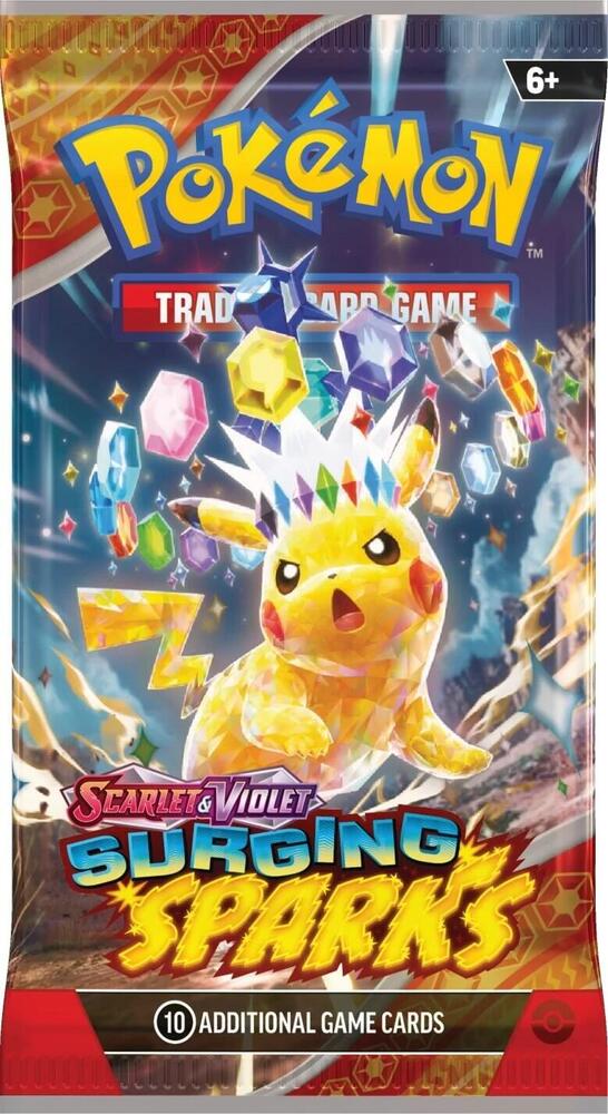 Pokémon TCG: Scarlet & Violet - Surging Sparks Single Pack (Random Artwork)