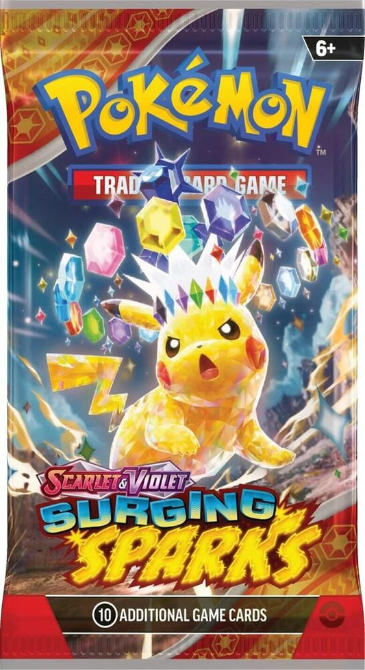 Pokémon TCG: Scarlet & Violet - Surging Sparks Single Pack (Random Artwork)