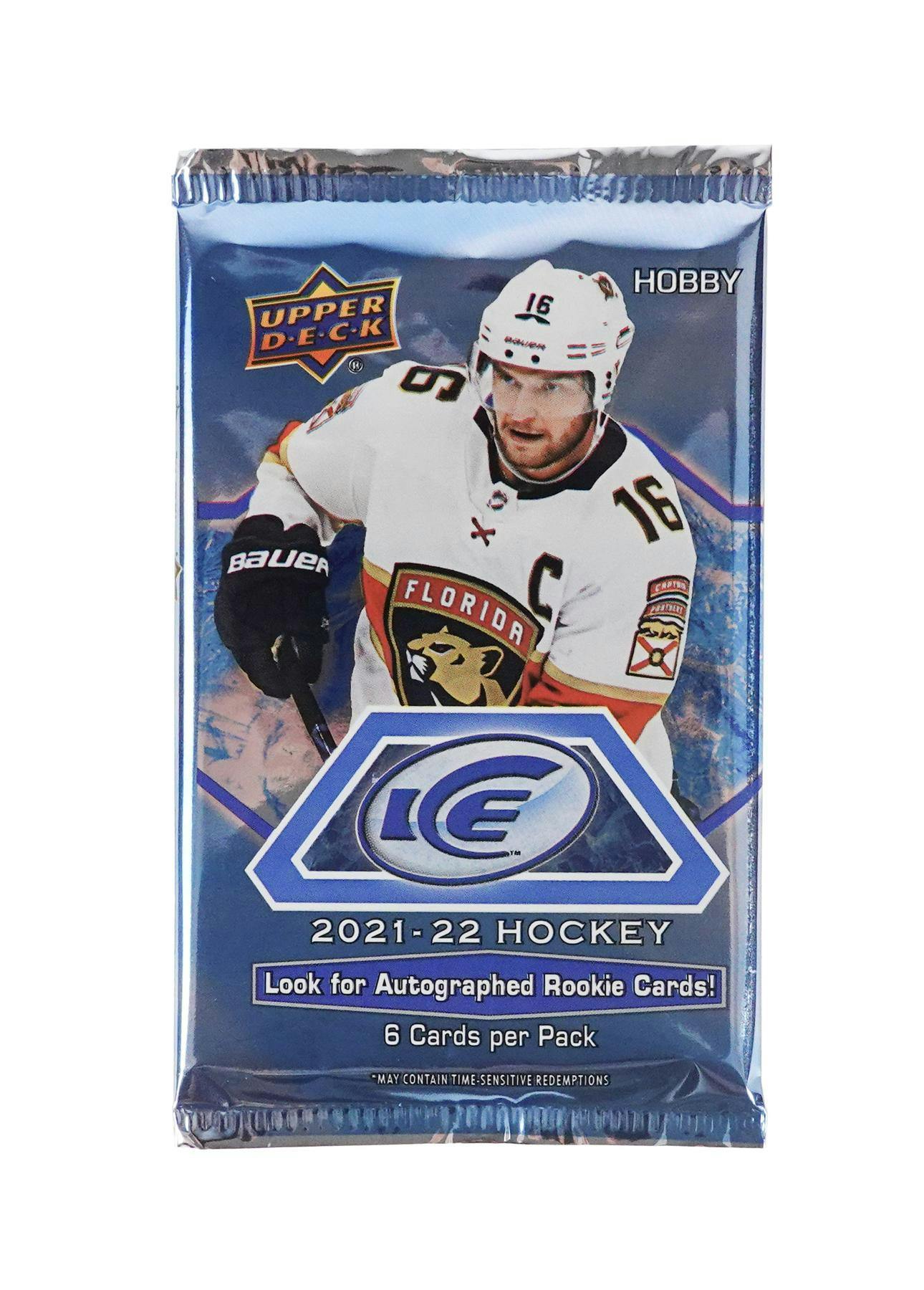 2021-22 Upper Deck Ice - Hockey Hobby Pack