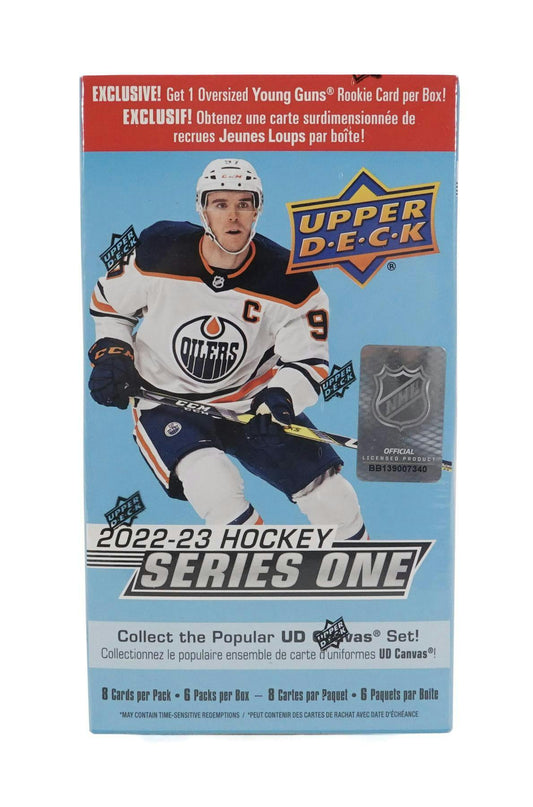 2022-23 Upper Deck Series 1 Blaster Box (Oversized YG)