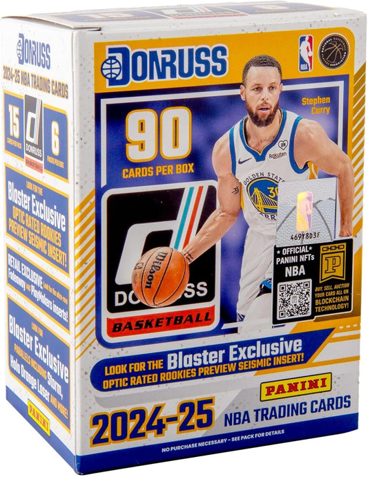 2024-25 Panini Donruss NBA Blaster Box - Storm & Holo Orange Laser