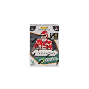 2025 Panini Prizm Football 6-Pack Blaster Box Hobby Orange Ice