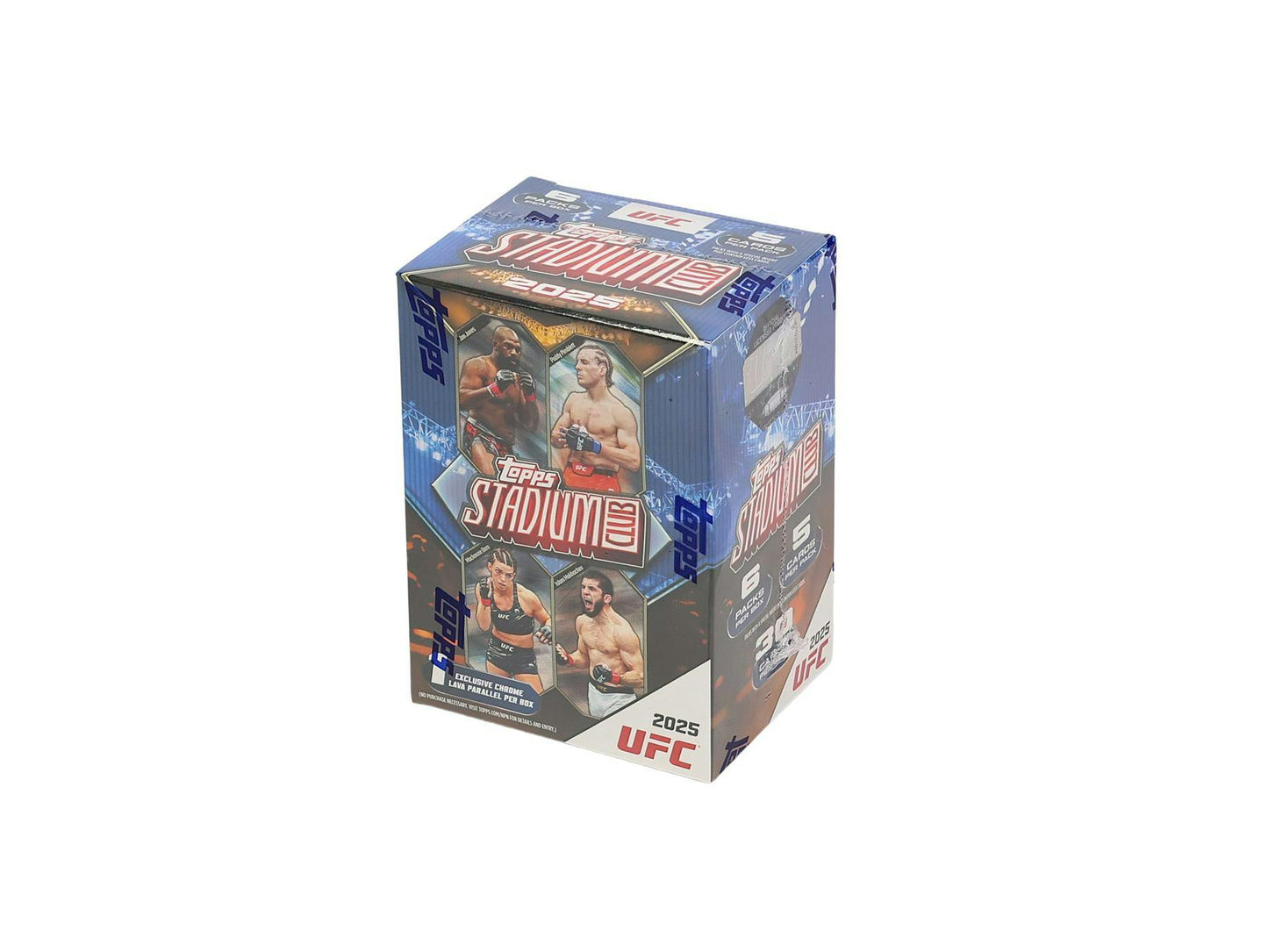 2025 Topps Stadium Club UFC 6-Pack Blaster Box