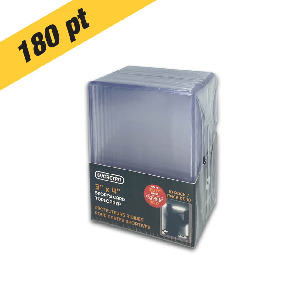 EvoRetro Top Loaders 180pt (10-Pack)
