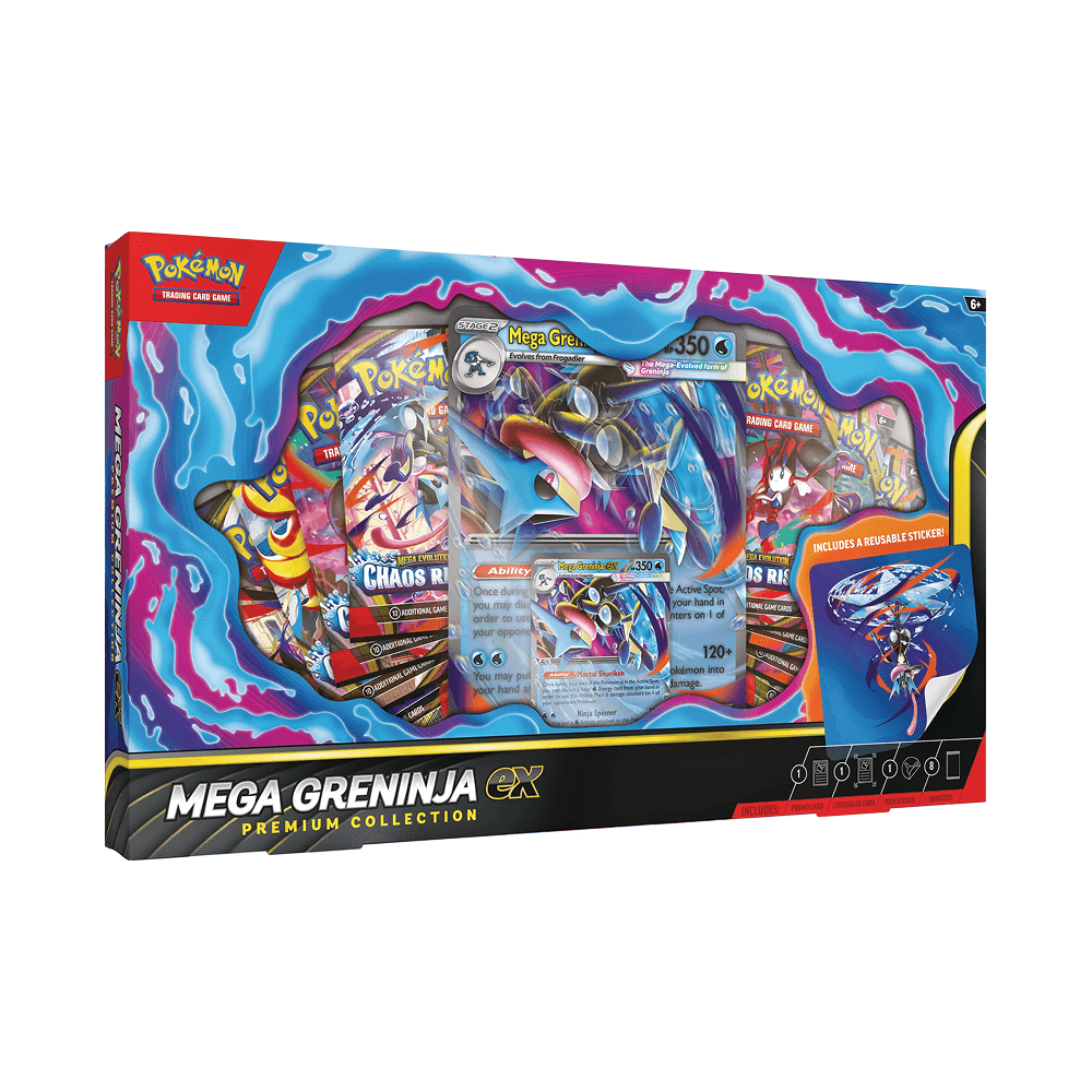 Pokémon TCG: Mega Greninja ex Premium Collection Box