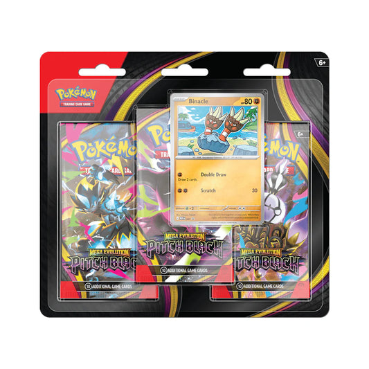 Pokemon TCG: Pitch Black 3-Pack Blister