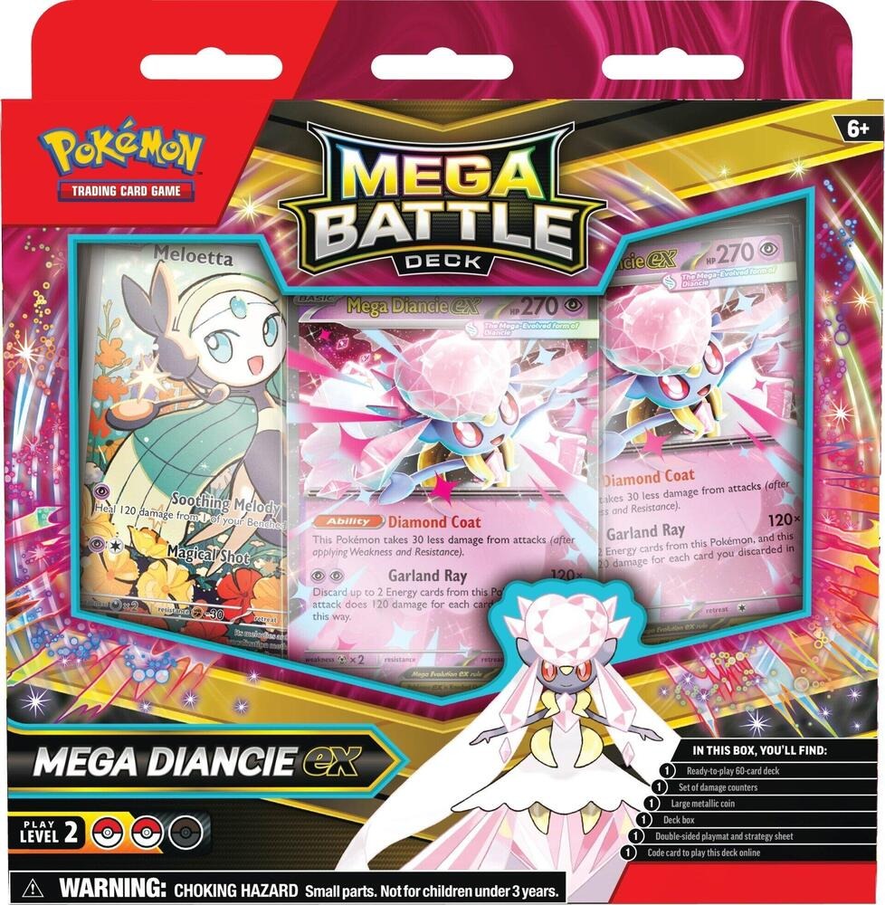 Pokemon TCG -  Mega Battle Deck (Mega Diancie EX)